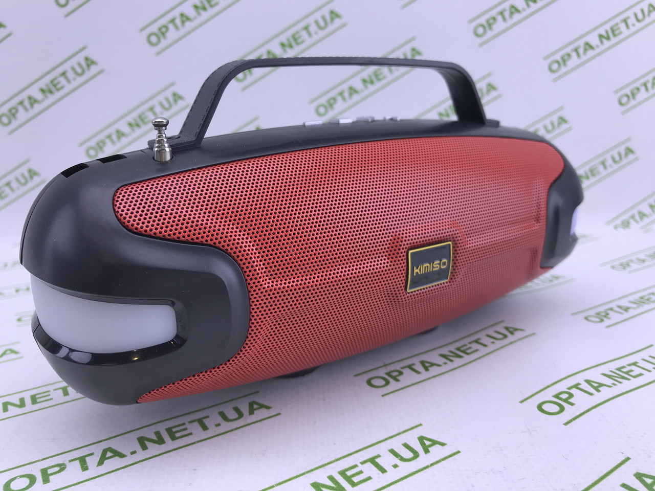 Портативна колонка KIMISO Bluetooth KMS-138 червона, фото 1