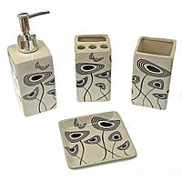 Набор для ванной керамический (22х22х7,5 см)A