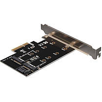 Контролер Frime (ECF-PCIEtoSSD001.LP) PCI-E-M 2 (B&M Key) NGFF, фото 5