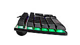 Клавіатура REAL-EL Comfort 7090 Backlit УЦЕНКА USB чорна з підсвіткою, фото 7