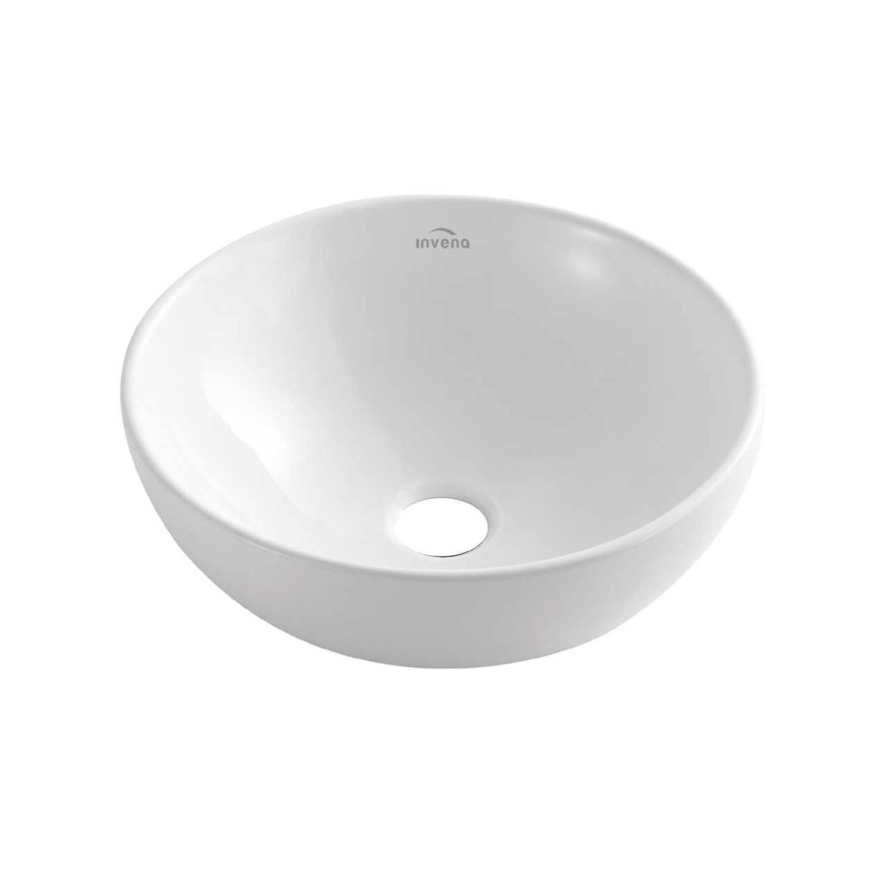 Раковина Invena Pandora CE-26-001  49 см ПІДКЛАДНА керамічна глянцева