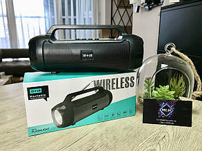 Бездротова Блютуз колонка XM-U6 із радіо та ліхтариком