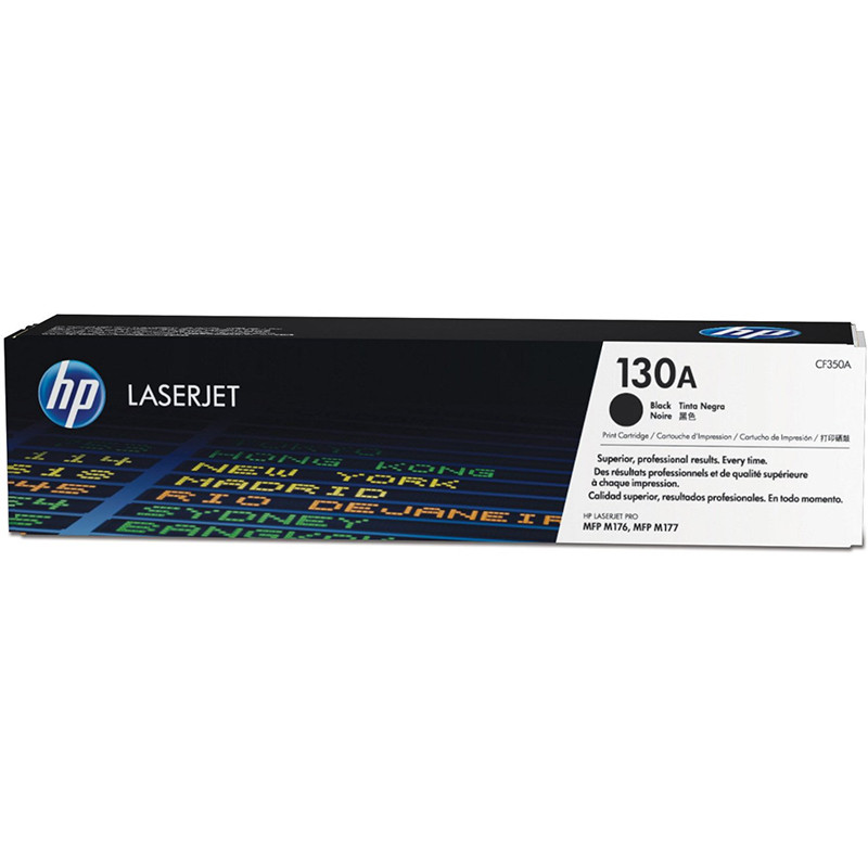 Картридж HP 130A black CF350A для принтера Color LaserJet M176, M176n, M177, M177fw