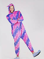 Пижама кигуруми мужская Jamboo Магический единорог на молнии L (165-175 см)