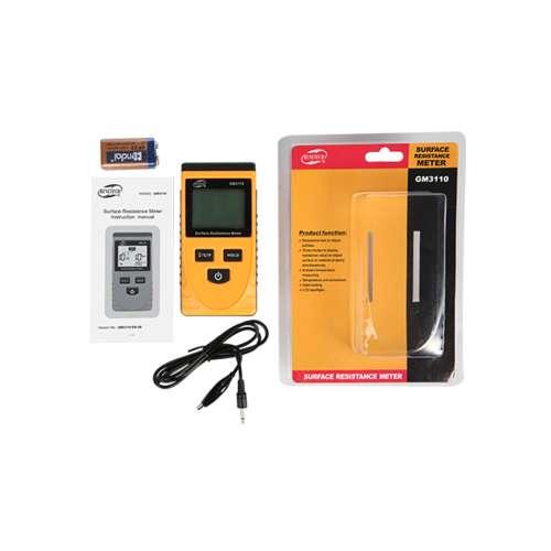 Тестер опору поверхні (1kΩ ~1000ГΩ) Benetech GM3110, фото 1