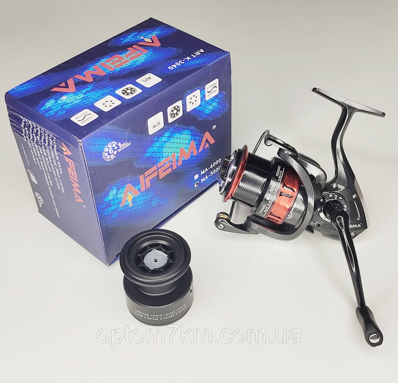 Котушка Feima MA-3000 6+1bb
