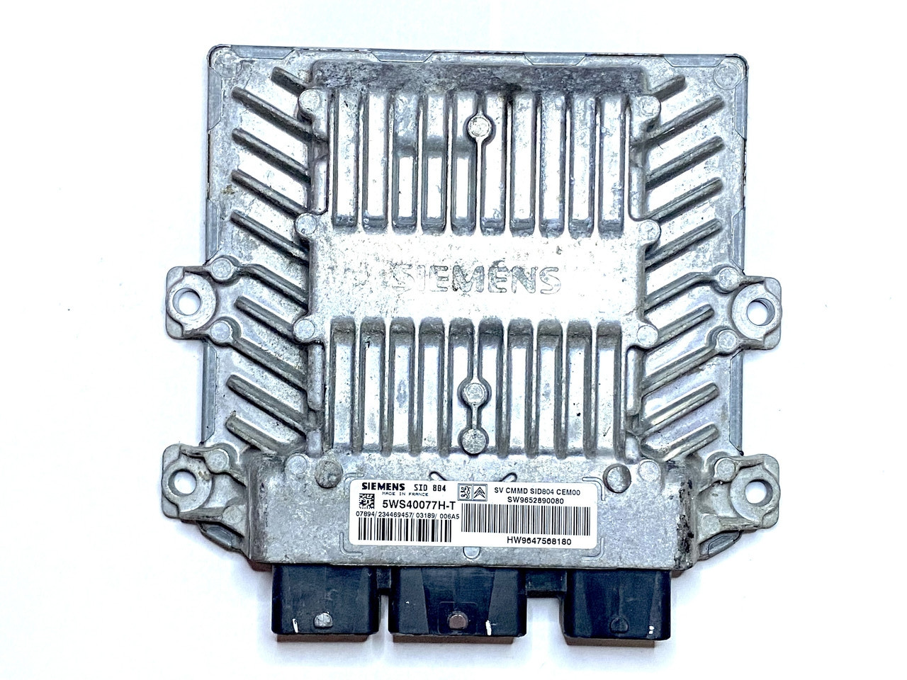 Блок керування двигуном Siemens 5WS40077H-T/HW9647568180, фото 1