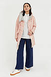 Демісезонна жіноча куртка Finn Flare B21-11007-331 рожева L, фото 3