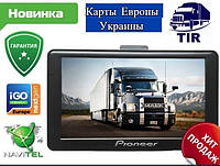 Truck GPS Pioneer 7"HD GPS навигатор для грузовых Truck Карты Европы