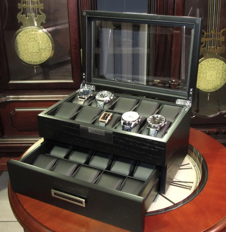Скринька для зберігання годинника Salvadore WB/2350/20.BL.PU