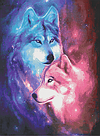 Схема для вишивки бісером ,, Вовки Галактики ,,