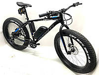 Электровелосипед 26-4.0 FAT BIKE (ФЭТБАЙК) Черно/Голубой 750W 10.4Ah 48V