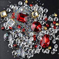 Камені, бульйонки, магнітні кульки для манікюру