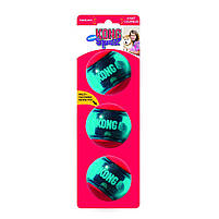М'яч іграшка Kong SQUEEZZ Action Ball для середніх собак діаметр 6 см, фото 4