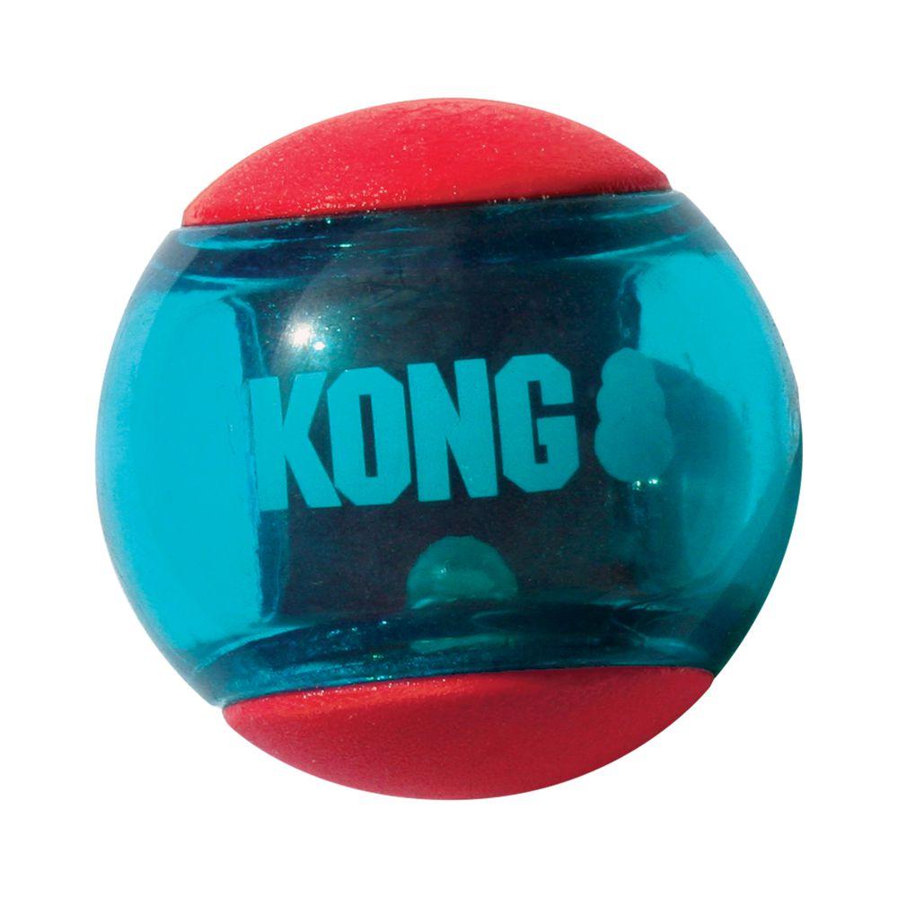 М'яч іграшка Kong SQUEEZZ Action Ball для середніх собак діаметр 6 см