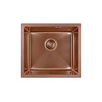 Кухонна мийка Qtap D4843BR 2.7/1.0 мм Bronze (QTD4843BRPVD10)