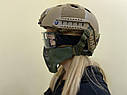 Маска Stalker Evo з монтажем для шолома FAST - Olive Drab [Ultimate Tactical], фото 8