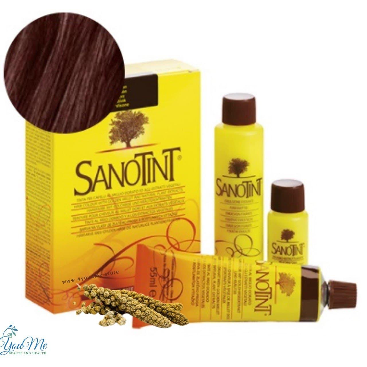 Sanotint Classic Фарба для волосся No 04 «Світлий каштан» Санотинт Вівасан Швейцарія 125 мл