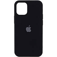 Защитный чехол для Iphone 13 Черный / Black Silicone Case Full Protective (AA)