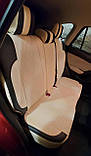 Авточохли Mazda Cx-5 2012-2015 р (екошкіра) Чохли в салон бєжеві Мазда Сх5, фото 2
