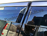 Дефлектори вікон з хром молдингом, вітровики Lexus NX 2015-2021, фото 10