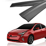 Дефлектори вікон (вітровики) Toyota Prius 2016- (Autoclover D756), фото 8