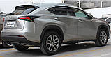Дефлектори вікон хромовані, вітровики Lexus NX 2015-2021 6шт. (Autoclover D656), фото 6