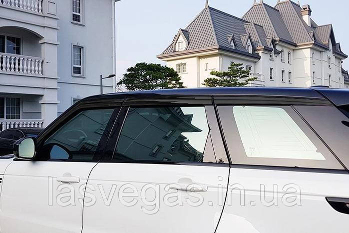 Дефлектори вікон (вітровики) Land Rover Range Rover Sport 2013-2021 6шт. (Autoclover B076)