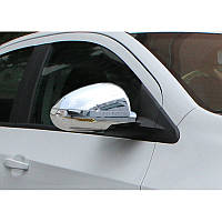 Хром накладки на зеркала Chevrolet Aveo T300 (Sonic) 2011-2019