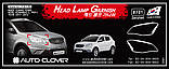 Хром накладки на фари SsangYong Korando C 2011-2013 (Autoclover В731), фото 4