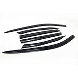 Дефлектори вікон (вітровики) Hyundai Tucson NX4 Long 2021- (Autoclover E242), фото 3