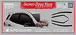 Дефлектори вікон (вітровики) Ford EcoSport II 2013-2020 р. в. (Autoclover/Корея/D094), фото 11