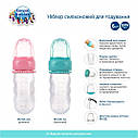 Ніблер силіконовий для годування Canpol babies (колір рожевий), фото 7