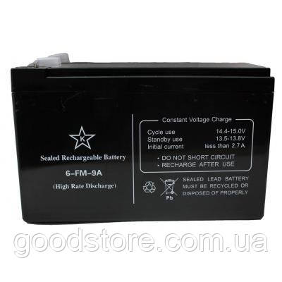 Батарея до ДБЖ Kstar 12В 9 Ач (6-FM-9A) (6-FM-9A) - оригінал, фото 1