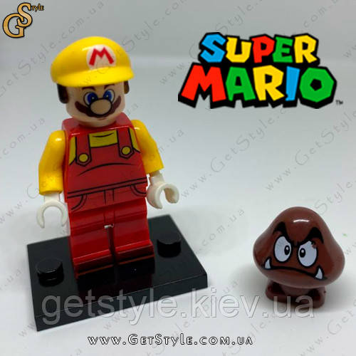 Фігурка конструктор Маріо двостороння Mario 5 х 3 см