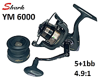 Фидерная катушка Shark YM 6000 (5+1bb, 4.9:1)