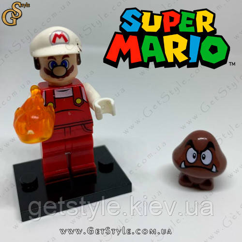 Фігурка конструктор Маріо двостороння Mario 5 х 3 см