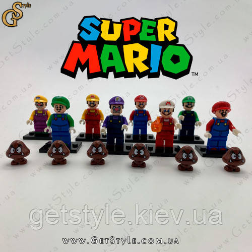 Набір фігурок Світ Маріо Mario World 5 х 3 см