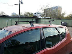 Багажник Opel Zafira минивен 2012- штатні місця установки КРАБ Кенгуру