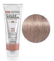 Оттеночный кондиционер CHI Ionic Color Illuminate Conditioner ROSE GOLD 251мл