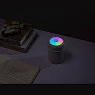 Ультразвуковий зволожувач повітря Humidifier DQ-107 білий, 300 мл, USB, c RGB підсвічуванням, аромадифузор, фото 6