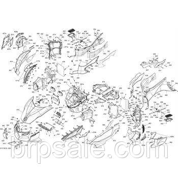 Натискна гайка Can-Am BRP PUSH NUT, фото 1