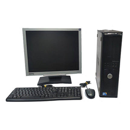 Комплект ПК: Dell Optiplex 380 / Intel Core 2 Duo E7500 (2 ядра по 2.93 GHz) / 4 GB DDR2 / 160 GB HDD / Intel, фото 1
