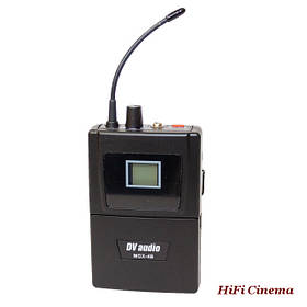 Поясний передавач і гарнітура DV Audio MGX-4B для радіосистем серії MGX, UHF