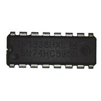 Чип SN74HC595N 74HC595N DIP16, Cдвиговый регистр 8-битный