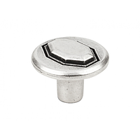 Ручки кнопки для мебели Ferretto 385.35-16 состаренное серебро