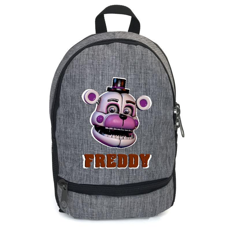 Підлітковий Рюкзак Аніматроніки 002 Cappuccino Toys (Freddy - 002) сірий