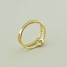 Каблучка 'XUPING' Фіаніт (позолота 18к (лимонна)), фото 2