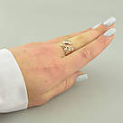 Каблучка 'XUPING' Фіаніт (позолота 18к), фото 2