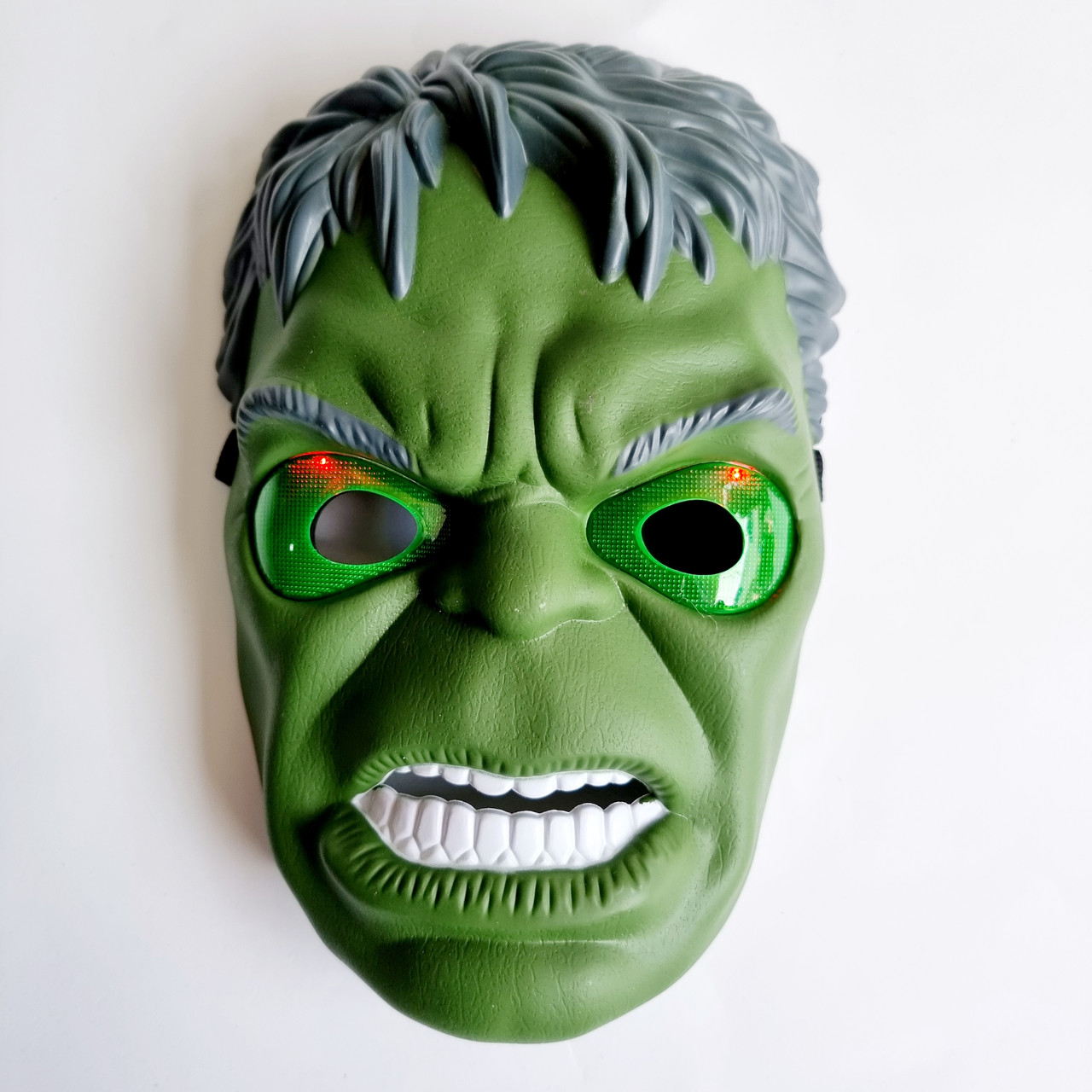 Дитяча маска Халка світна, 21х15 см